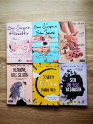 MİRAÇ ÇAĞRI AKTAŞ KİTAPLARI - SEN ON YEDİ YAŞIMSIN-BANA SENİ SEVİYORUM DEME EVLEN BENİMLE-BANA SENİ SEVİYORUM DEME SEV-KENDİNE HOŞ GELDİN-SENDEN BİR TANE DAHA YOK-BANA SENİ SEVİYORUM DEME HİSSETTİR ( 6 KİTAP )