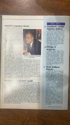 NOKTA HABER DERGİSİ - 31 OCAK-6 ŞUBAT 1999 SAYI: 886  BÜLENT ECEVİT - HİKMET ULUĞBAY - METİN TOKER - MERAL TAMER - ERTUĞRUL ÖZKÖK - ALİ SİRMEN - SALİH NEFTÇİ - MASUM TÜRKER - KEMAL GÖNÜL - FİKRİ NAZİF AYYILDIZ - SEVİLAY NİHAN - GÖKSAN GÖKTAŞ - AYŞEGÜL OKON - AYŞE ÇAVDAR - FADİME ÖZDEMİR - HAYATİ BAKIŞ - M. HALİL KAYIR - YEŞİM SALİHOĞLU - ÖMER SERCAN - NEŞE SARIDOĞAN - SALİH ORAN - SONER ÖZTÜRK - TURGUT SARAR - TUNCAY GÜNGÖR - TANER KARA - HAŞİM GÖNÜL - AYDIN TÜRKER - AYDAN SÖZERİ - LALE ÇALROĞLU - BELKİS KILIÇKAYA - GÜLSEREN ERGÜN - DİLEK GÜLMEN - MESUT GÜNSEV - AHMET SUHAN FİLÂ - FARUK ESKİOĞLU - İRFAN KÖSOĞLU - VURAL SAVAŞ - ABDULLAH ÖCALAN - KURTUL ALTUĞ - ERCAN ÇİTLİOĞLU  KADINLARIN KADERİ SEÇİMLE DEĞİŞECEK Mİ - DÜRÜST LİDER ECEVİT - DORUKTAKİ ADAYLAR BELLİ - SOLUN DOĞAL TABANI DSP’DE Mİ TOPLANIYOR - CHP HADEP’İN OYLARINA GÖZ KOYDU - MUSTAFA ÖZYÜREK CHP’DEN ADAY - BİR DÖNEMDEN GELEN DOSTLUK - POLİTİKANIN NABZINI TUTMAK - KOSOVA’YI NE ZAMAN ÖNEMSEYECEK - AMAÇ SADDAM’I DEVİ -64 SAYFA