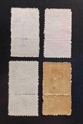 1901 Meksika Fiskal lotu 4 adet