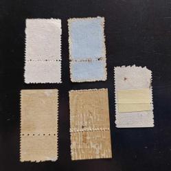 1901 Meksika Fiskal lotu 5 adet