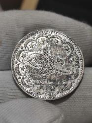 Sultan Reşat 1327/1 Gümüş 5 Kuruş Çil