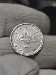 Sultan Reşat 1327/2 Gümüş 2 Kuruş Çil