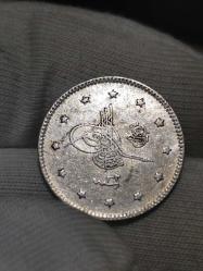 Sultan Abdülhamit 1293/32 Gümüş 2 Kuruş