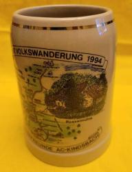 LOT.10 » HİÇ KULLANILMAMIŞ PORSELEN TANKART BİRA BARDAĞI. EV BÜFESİNDEN ÇIKMA.