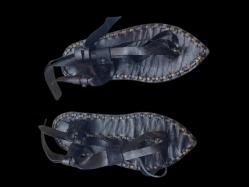 Nalı şerif hz muhammed peygamberimizin sandalet deri ele emeği vintage