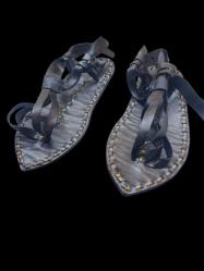 Nalı şerif hz muhammed peygamberimizin sandalet deri ele emeği vintage