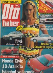 OTOHABER   4-10 ARALIK 1991 - SAYI: 2   -   HAFTALIK ESKİ OTOMOBİL DERGİLERİ