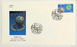 1996 FDC Kobi Yılı, Ankara, 23.10.1996, PTT M.O.B.Y.D. İlk Gün Zarfı (FDC-515)
