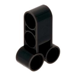 Lego Technic 32557 Pin Konnektörü Dik Çift 3L (Siyah)