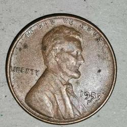 AMERİKA  1953 D    1 CENT   BUĞDAY CENTİ