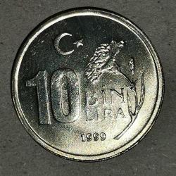 TÜRKİYE  1999   10 BİN LİRA  ÇİL