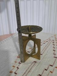 VİNTAGE AVRUPA PİRİNÇ MUMLUK