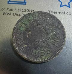 1956 TC 25 kuruş iyi