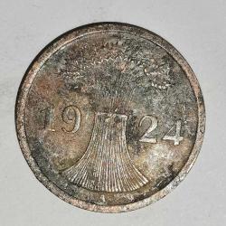 ALMANYA 1924 A   2 PFENNIG