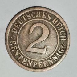 ALMANYA 1924 A   2 PFENNIG