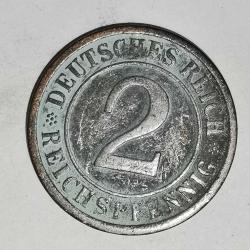 ALMANYA 1924 A   2 PFENNIG