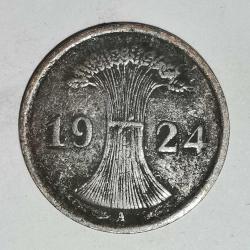 ALMANYA 1924 A   2 PFENNIG