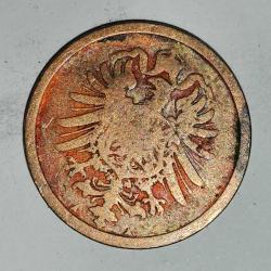 ALMANYA 1874 A     2 PFENNIG