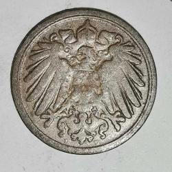 ALMANYA 1902 D      1  PFENNIG