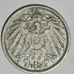 ALMANYA  1911 F      10  PFENNIG