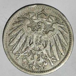 ALMANYA  1906 A      10  PFENNIG