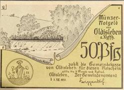 Almanya Notgeld Yabancı Kağıt Para