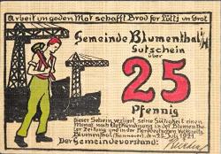 Almanya Notgeld Yabancı Kağıt Para