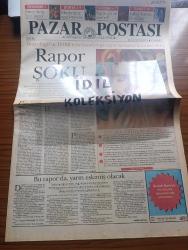 Pazar Postası Gazetesi - Turkish Newspaper - 12 Ağustos 1995 - Sayı 86 - Doğu Ergil'in TOBB için hazırladığı rapor tartışma konusu oldu - Doğu Ergil tüm eleştirileri yanıtladı - gümrük birliğine girerken müdür beyler dönemi bitti yazan Canan Barlas - güvensizlik yazan Murat Belge - Le Monde liberaller bunu çoktandır söylüyordu yazan Ömer Servet - 68 kuşağı bir tecrübedir yazan Taha Akyol - Pamukbank'ın yeni kaptanı Orhan Emirdağ - dikkat Toyota Rav4 geldi - Tansu Çiller'den İlyas Aktaş'a telefon - İspanya ve BASK modeli - PKK ETA'ya benzemez - insanlık dramı göç yazan Sami Kohen - balkanlarda bir mozaik mahvoldu yazan Dinçer Güner - genç yönetmen Kutluğ Ataman hapsedilmiş bir kitle gençlik röportaj Burçak Evren - Eugenio Barba İstanbul'da - uluslararası Leyla Gencer şan yarışması fotoğraf - ANAP İstanbul milletvekili Güneş Taner liderlik için imaj yetmez yazan Zeynep Çetinkaya