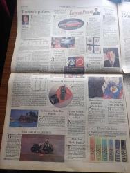 Pazar Postası Gazetesi - Turkish Newspaper - 12 Ağustos 1995 - Sayı 86 - Doğu Ergil'in TOBB için hazırladığı rapor tartışma konusu oldu - Doğu Ergil tüm eleştirileri yanıtladı - gümrük birliğine girerken müdür beyler dönemi bitti yazan Canan Barlas - güvensizlik yazan Murat Belge - Le Monde liberaller bunu çoktandır söylüyordu yazan Ömer Servet - 68 kuşağı bir tecrübedir yazan Taha Akyol - Pamukbank'ın yeni kaptanı Orhan Emirdağ - dikkat Toyota Rav4 geldi - Tansu Çiller'den İlyas Aktaş'a telefon - İspanya ve BASK modeli - PKK ETA'ya benzemez - insanlık dramı göç yazan Sami Kohen - balkanlarda bir mozaik mahvoldu yazan Dinçer Güner - genç yönetmen Kutluğ Ataman hapsedilmiş bir kitle gençlik röportaj Burçak Evren - Eugenio Barba İstanbul'da - uluslararası Leyla Gencer şan yarışması fotoğraf - ANAP İstanbul milletvekili Güneş Taner liderlik için imaj yetmez yazan Zeynep Çetinkaya