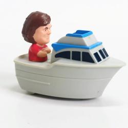 Gulliverin Gezileri Gemi Tekne Jack Black Figür Oyuncak Burger King 2010