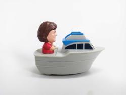 Gulliverin Gezileri Gemi Tekne Jack Black Figür Oyuncak Burger King 2010