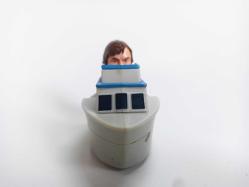 Gulliverin Gezileri Gemi Tekne Jack Black Figür Oyuncak Burger King 2010