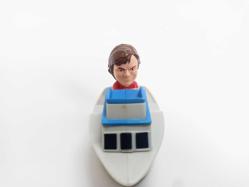 Gulliverin Gezileri Gemi Tekne Jack Black Figür Oyuncak Burger King 2010