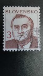 1993 YILI SLOVAKYA Slovak Cumhuriyeti Devlet Başkanı Michal Kovač TAM SERİ  DAMGALI  ŞARNİYERSİZ