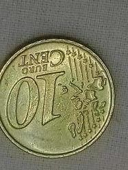 2000 basım Hollanda hatalı basım 10 Euro crnt