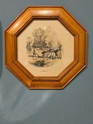 LOT.16 » Avrupa Antika Ahşap Tablo