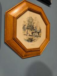 Avrupa Antika Ahşap Tablo