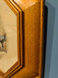 Avrupa Antika Ahşap Tablo