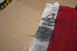 DEPODAN KOLLEKSİYON VİNTAGE KOLEKSİYONLUK ASKER GÖĞÜS BAYRAĞI ARKASI TUĞRA MÜHÜRLÜ