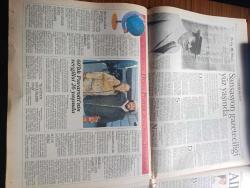 Pazar Postası Gazetesi - Turkish Newspaper - 5 Mayıs 1996 - Sayı 124 - Ortaklar kapıştı Erbakan bekliyor yazan Mete Belovacıklı - Ulus kavramı yeniden şekillenirken yazan Mehmet Ali Kılıçbay - uzlaşmalar yazan Murat Belge - değişim ve ahlak üzerine düşünceler yazan Canan Barlas - Cumhuriyet laiklik demokrasi ve çocukları yazan Ömer Servet - siyasi lider olarak Özal Taha Akyol - Kinetix İle Yere Sağlam Basın - Avrupa Müzik Top 10 - DYP'leşen ANAP'ta yeni kadrolaşma Yazan Naki Özkan - erken seçim olasılığı - sansasyon gazeteciliği yüz yaşında - 60'lık Pavarotti'nin sevgilisi 26 yaşında - AIDS için kırmızı alarm - uyuşturucu AIDS'in binek taşı - Tuğçe San'ın Avrupa çıkartması - İstanbul kanatlarımın altında filmi - bütün eserleri ile Füruzan - Zeytinoğlu motorlu taşıtlar A.Ş. Genel Müdürü Mehmet Zeytinoğlu Alfa müşterisi özeldir - Yapı Kredi bankası'nın hazırladığı Yapı Kredi Vedat Nedim Tör müzesi'nde sergilediği gramofon ve taş plak sergisi büyük ilgi gördü - İMKB kapanış