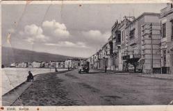 manzara eski foto kart smyrne izmir