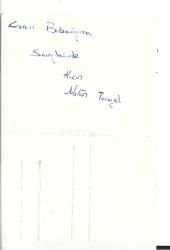 Nalan Tanyel İmzalı Fotoğrafı (9 x 14cm)