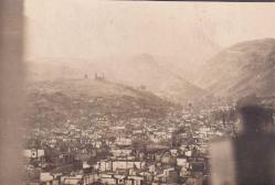 eski foto kart şehir manzarası