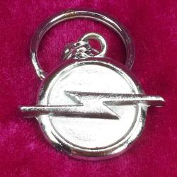 VINTAGE NİKEL KAPLAMA METAL OPEL ANAHTARLIK