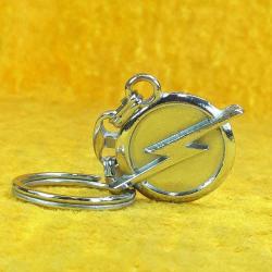 VINTAGE NİKEL KAPLAMA METAL OPEL ANAHTARLIK