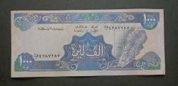 Lübnan 1991 1000 Livre Çil