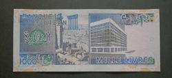 Lübnan 1991 1000 Livre Çil