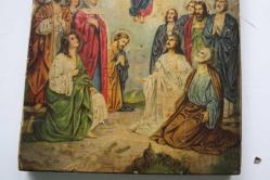 HZ  İSA  AHŞAP İKONA DETAYLAR RESIMLERDE (BÜYÜK RAF 1