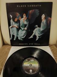 BLACK SABBATH - Heaven And Hell - 1980 Japonya Basım Nadir  LP Plak Albüm