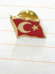 R34---- TÜRK BAYRAĞI ROZET